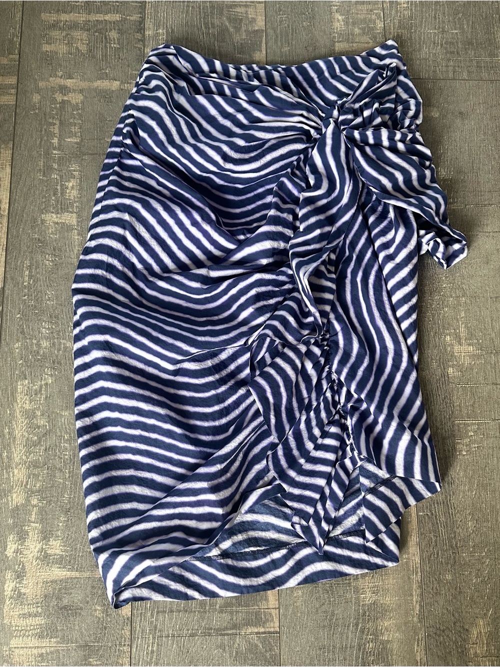 Dries Van Noten Skirt Ruffled Asymmetrical Size 36